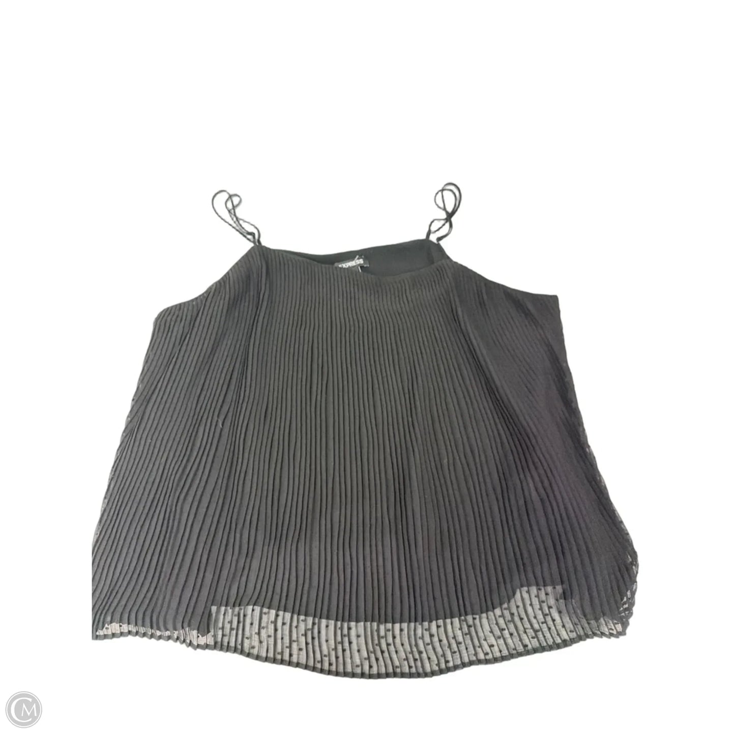 Tank Top By Express In Black, Size: Xl