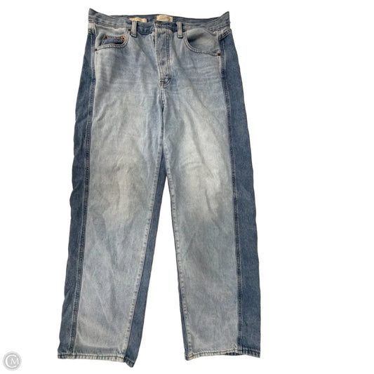 Jeans Straight By Universal Thread In Blue Denim, Size: 10