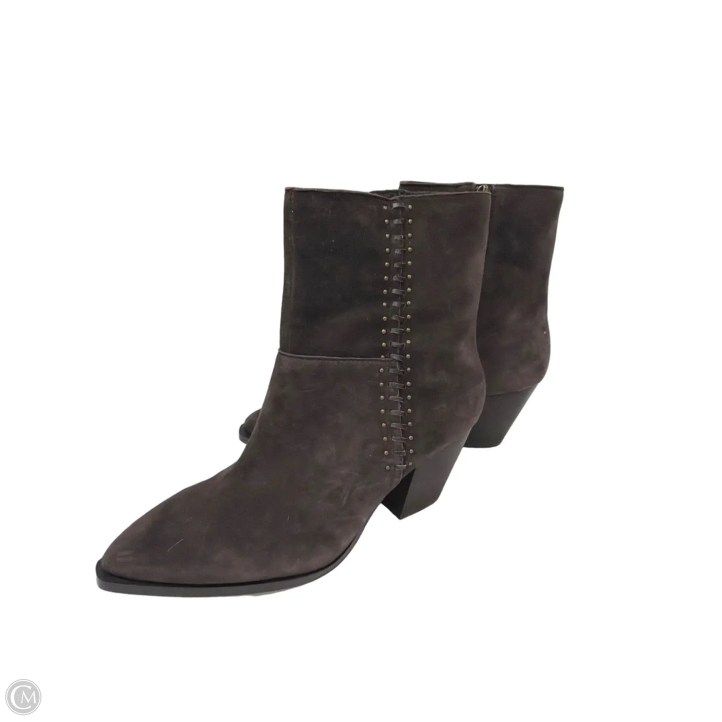 Boots Ankle Heels By Lucky Brand In Brown, Size: 8