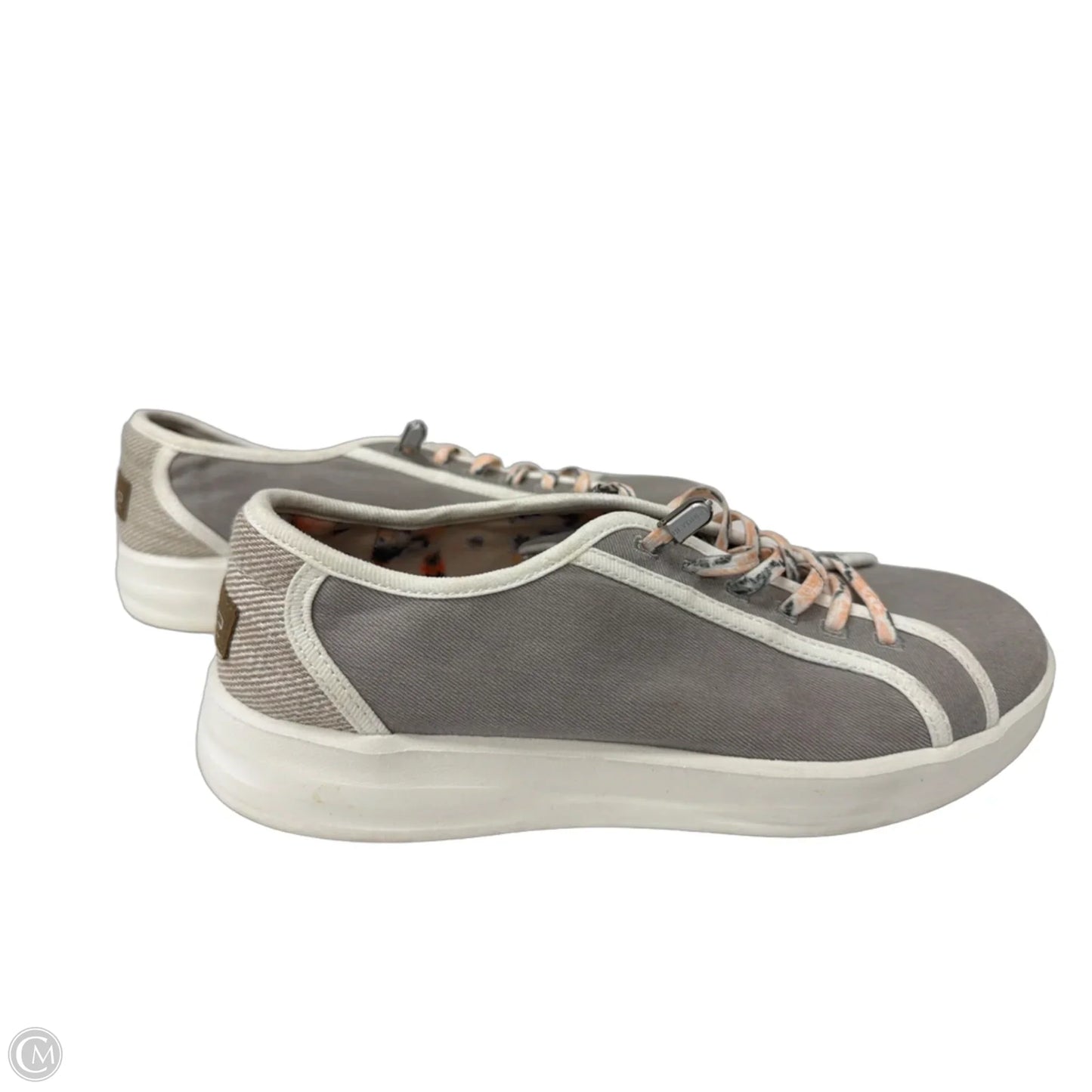 Shoes Sneakers By Hey Dude In Grey, Size: 8