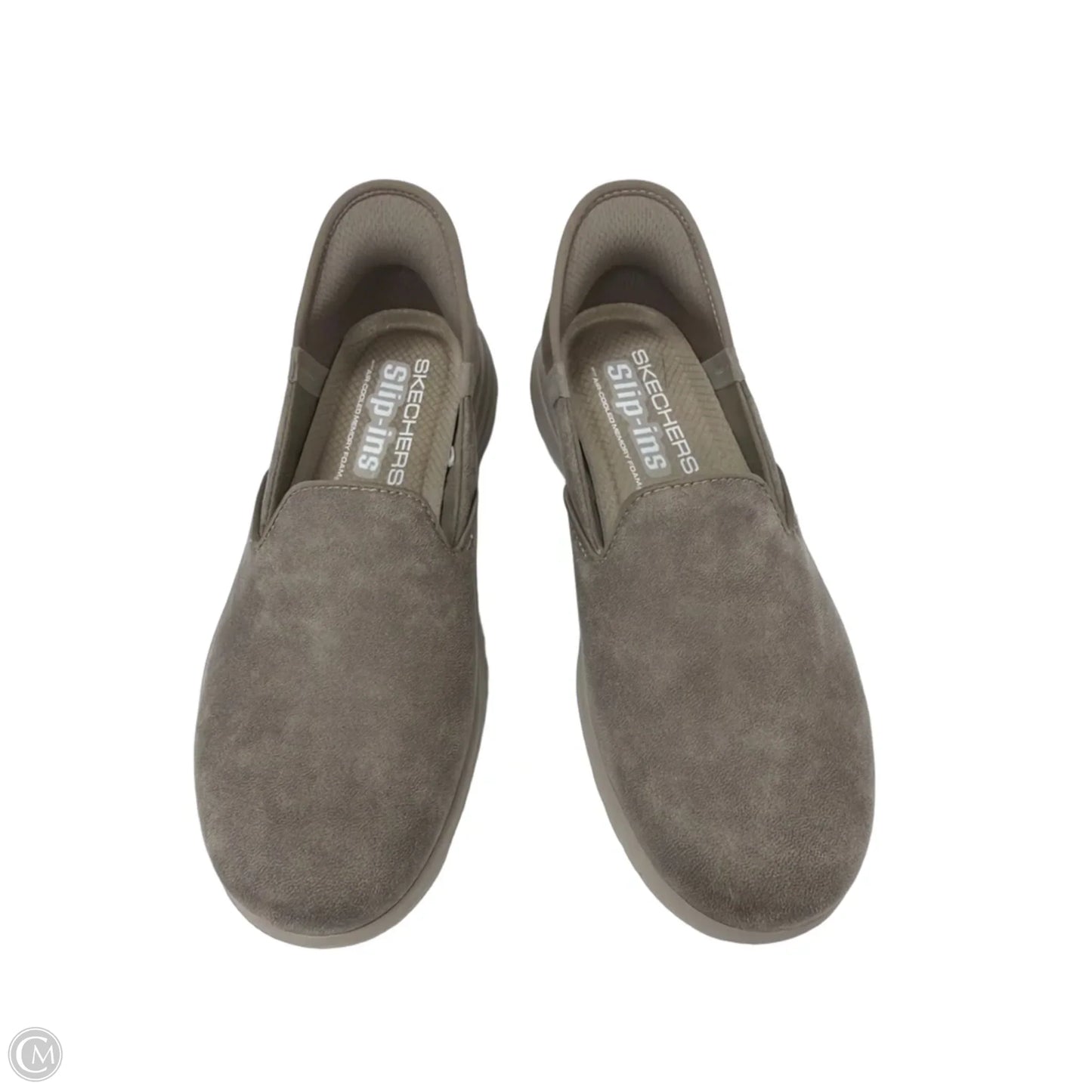 Shoes Flats By Skechers In Grey, Size: 8