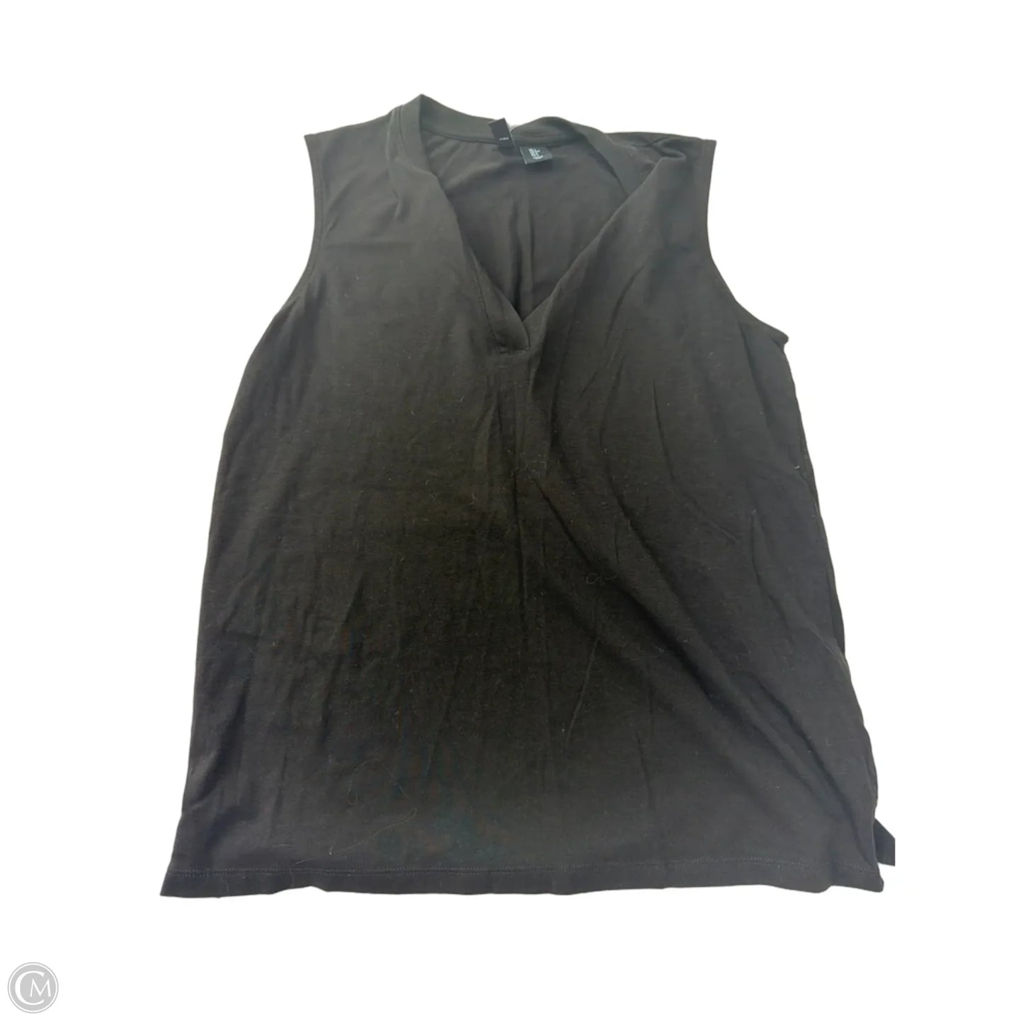 Top Sleeveless By Cynthia Rowley In Black, Size: L