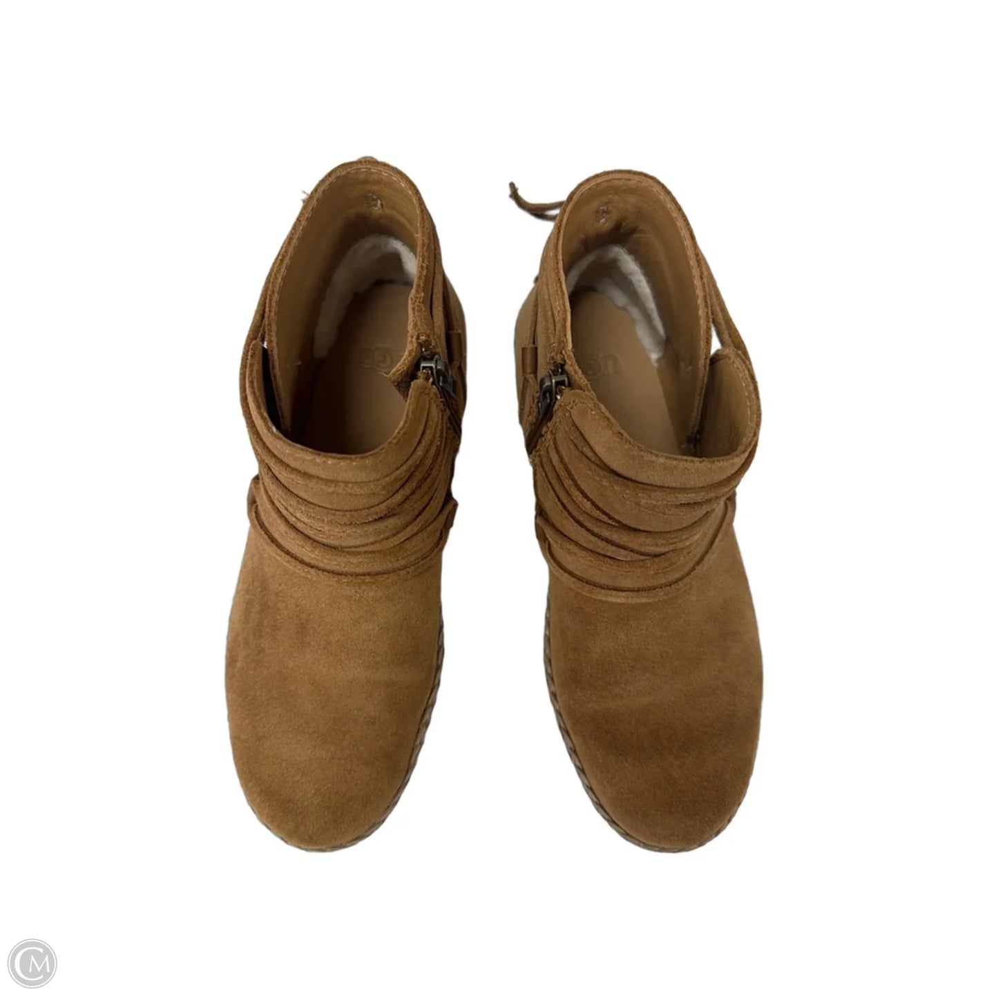 Shoes Designer By Ugg In Brown, Size: 6.5
