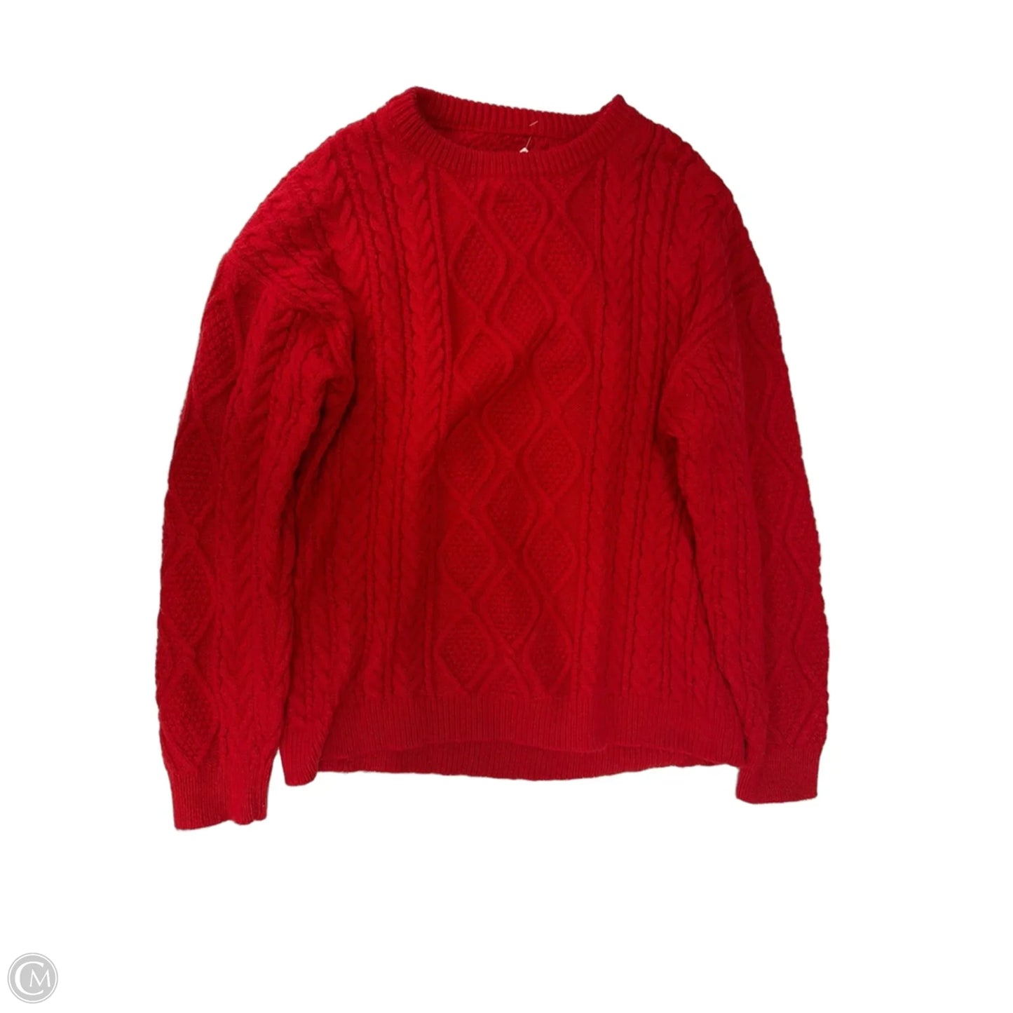 Sweater By Shein In Red, Size: M