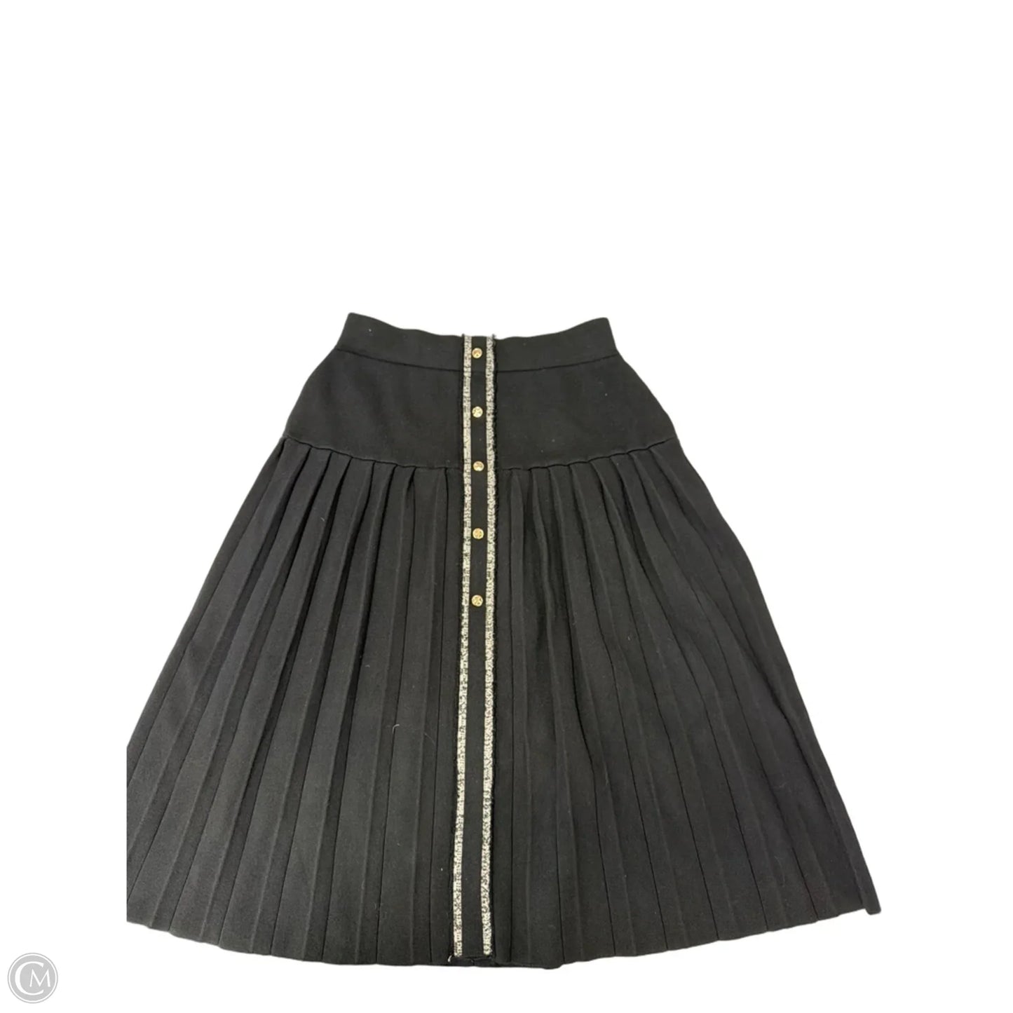 Skirt Midi By Clothes Mentor In Black, Size: S