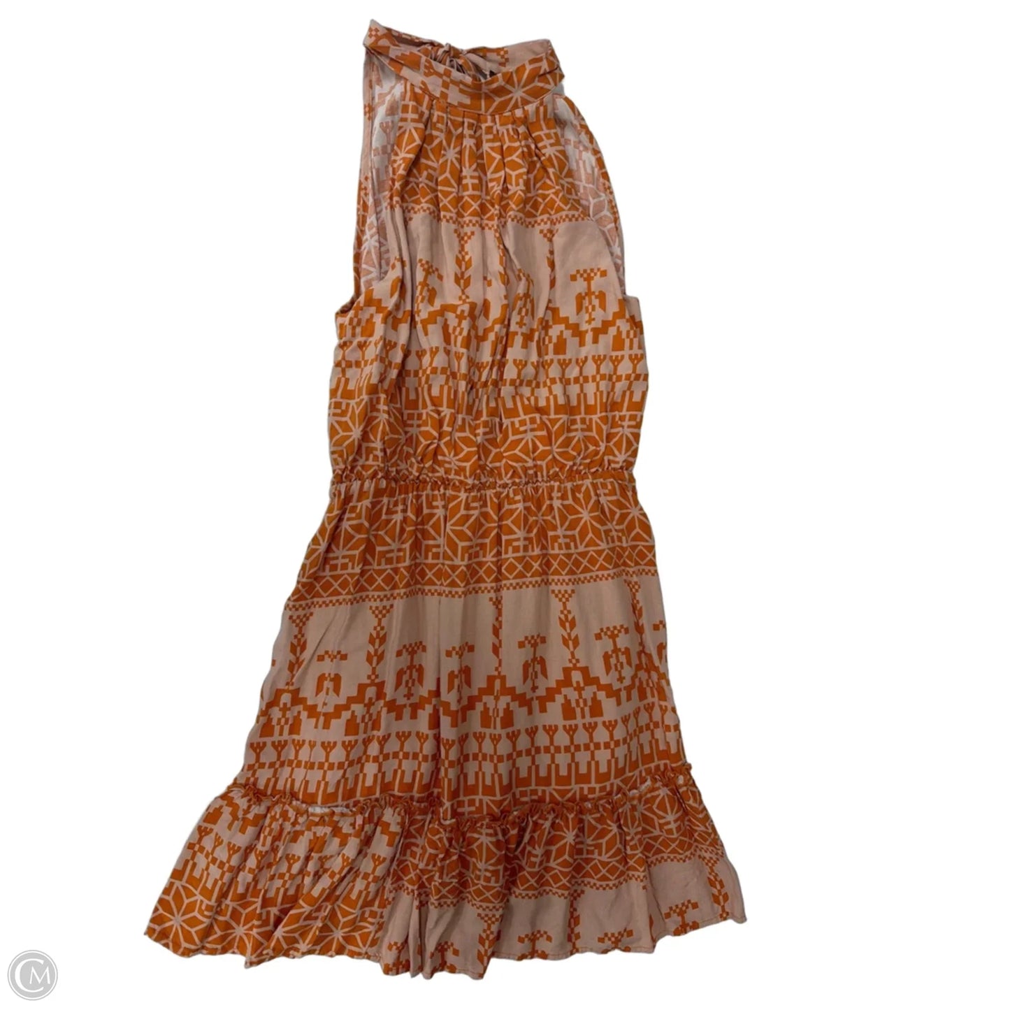 Dress Casual Short By Btfbm In Orange, Size: M