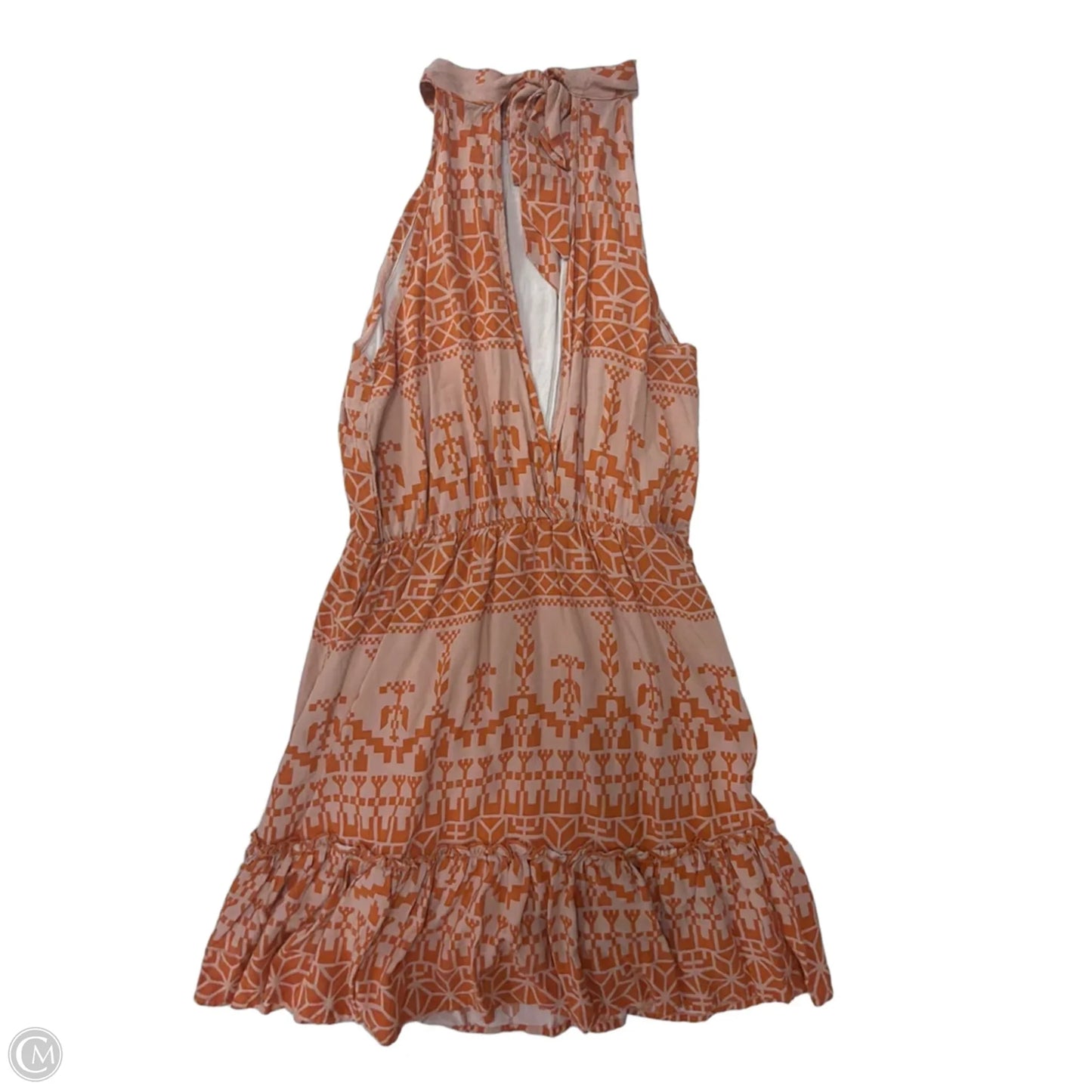 Dress Casual Short By Btfbm In Orange, Size: M