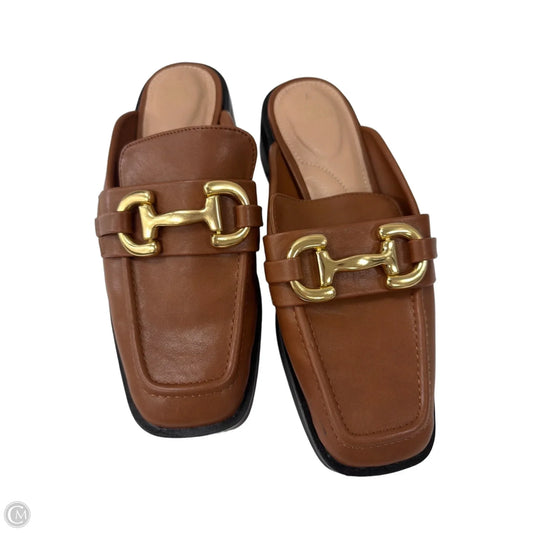 Shoes Flats By Time And Tru In Brown, Size: 7