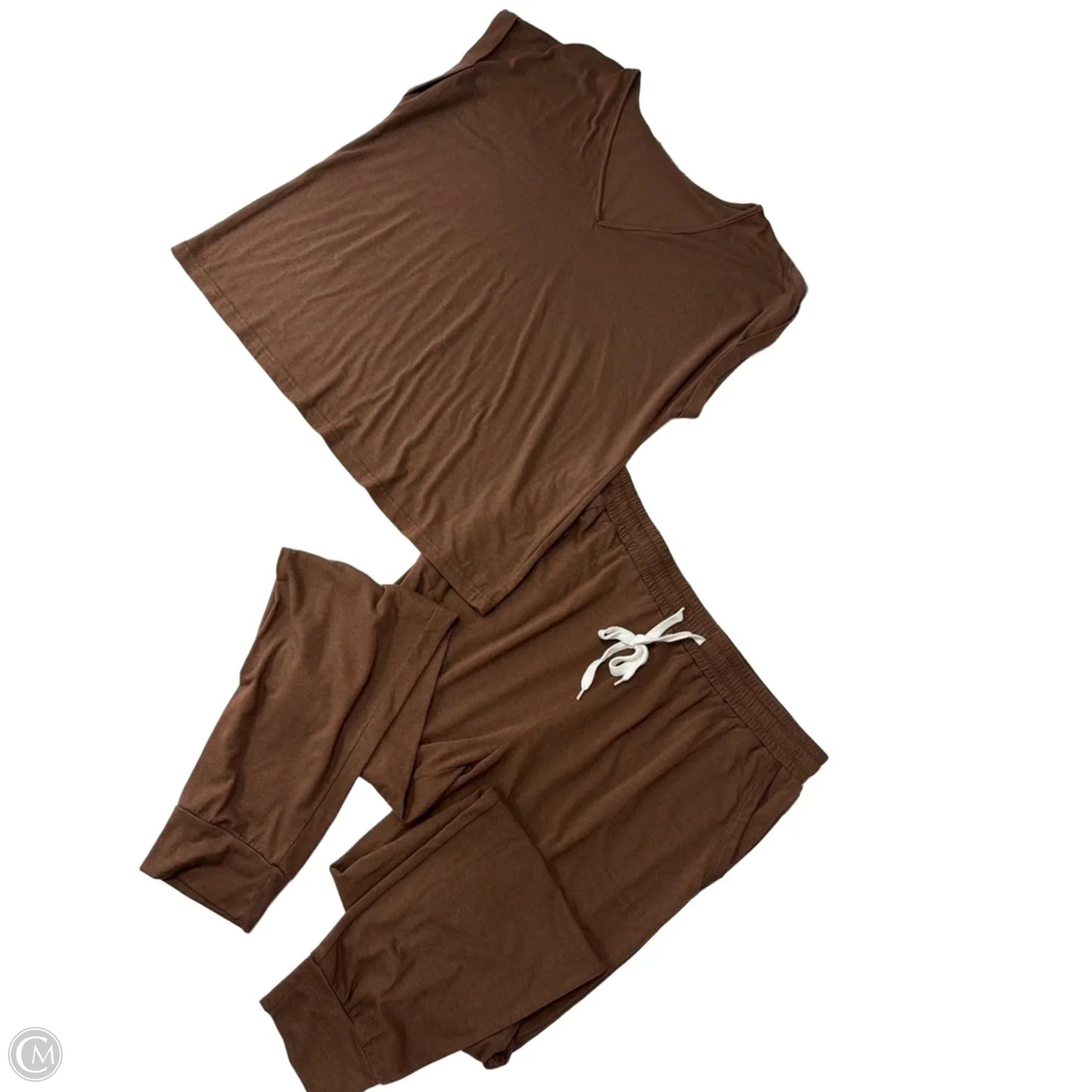 Lounge Set Pants By Prettygarden In Brown, Size: Xl