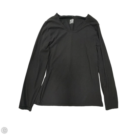 Top Long Sleeve Basic By 32 Degrees In Black, Size: Xl