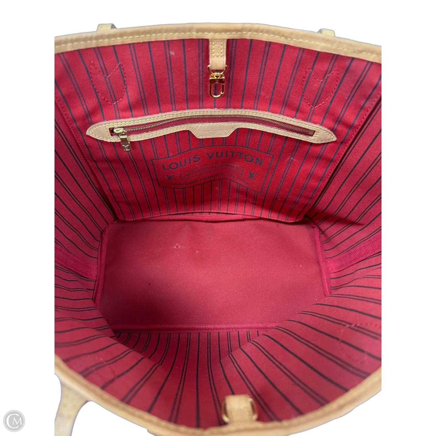 Tote Luxury Designer By Louis Vuitton, Size: Large