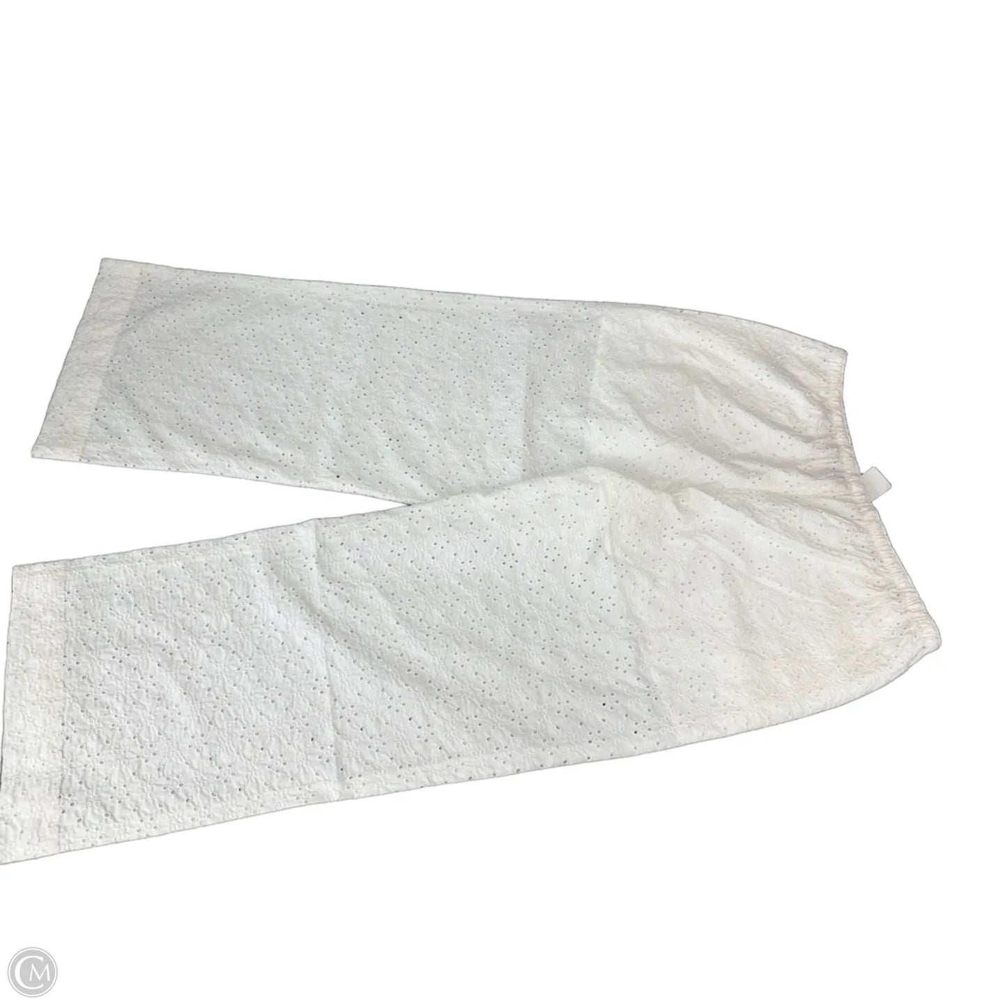 Pants Wide Leg By Abercrombie And Fitch In White, Size: 12