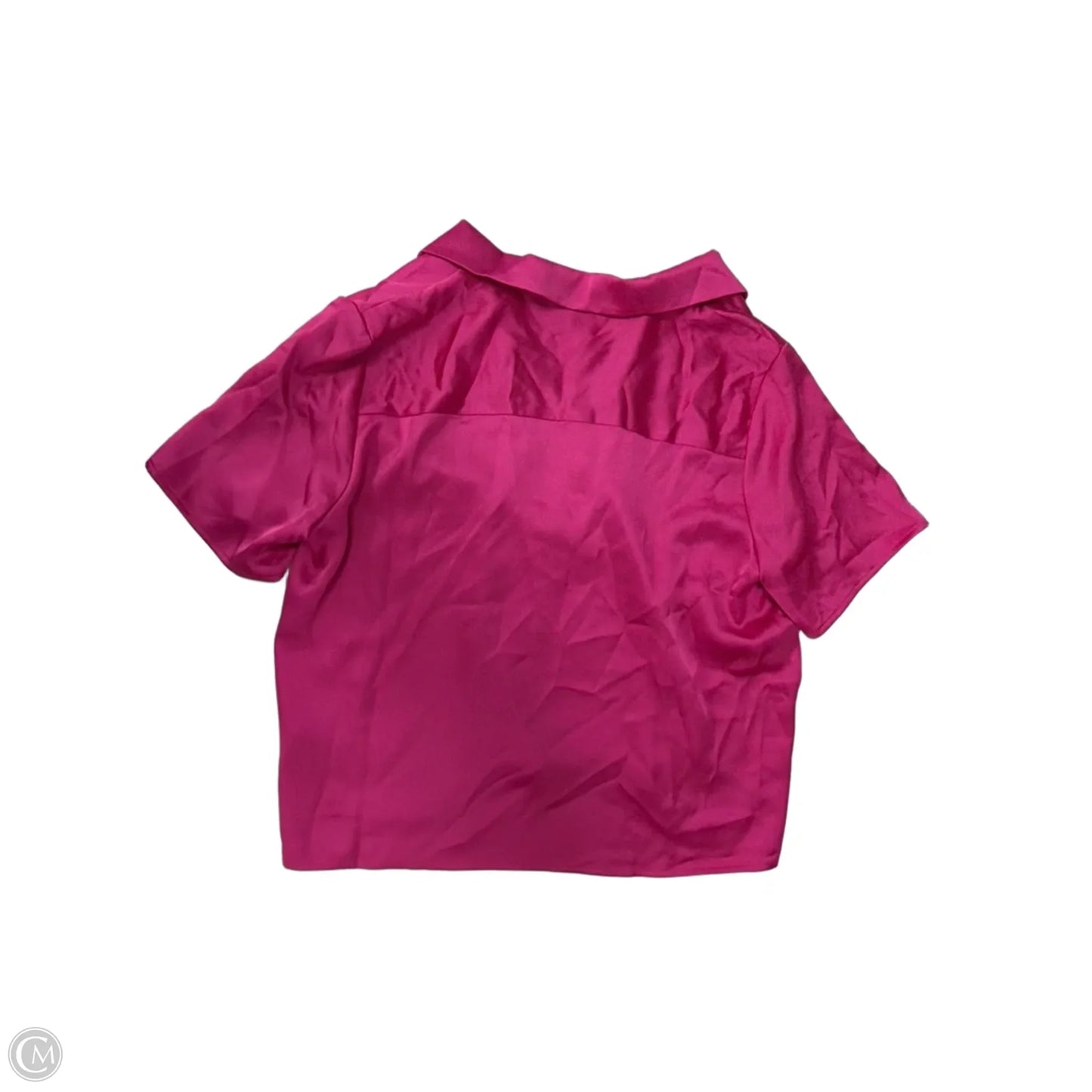 Top Short Sleeve By Rachel Zoe In Pink, Size: L