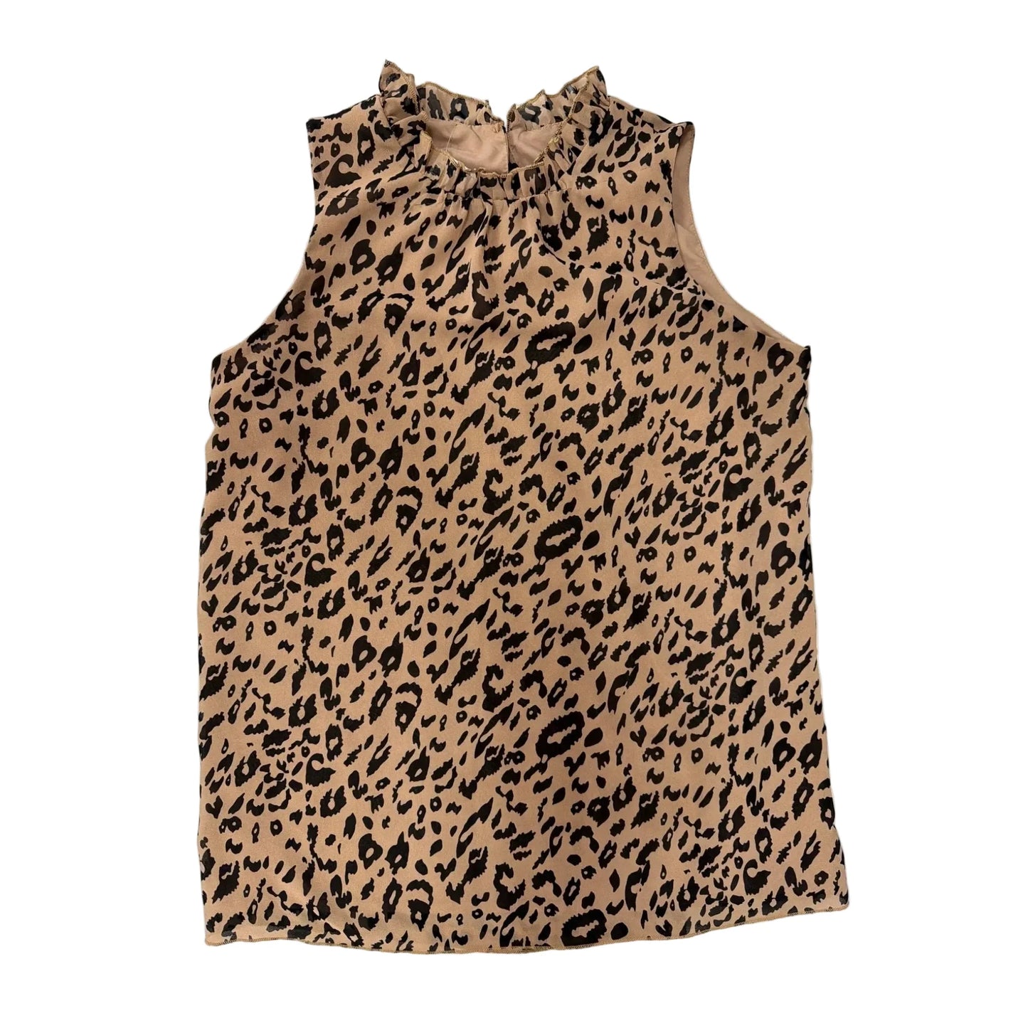 Top Sleeveless By Clothes Mentor In Animal Print, Size: S