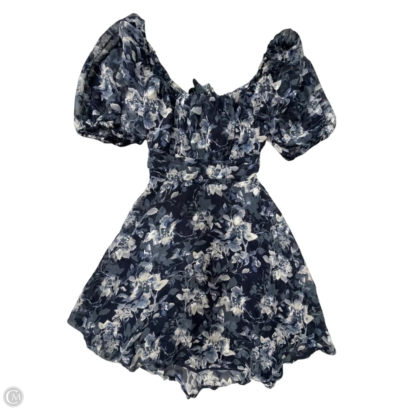 Dress Casual Short By Clothes Mentor In Blue, Size: L