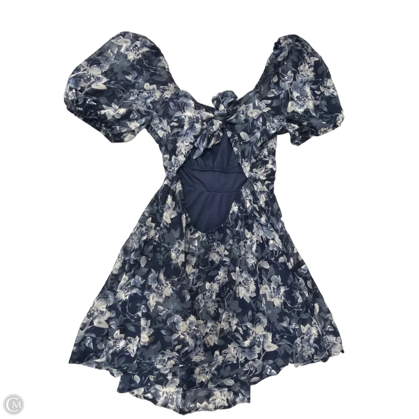 Dress Casual Short By Clothes Mentor In Blue, Size: L