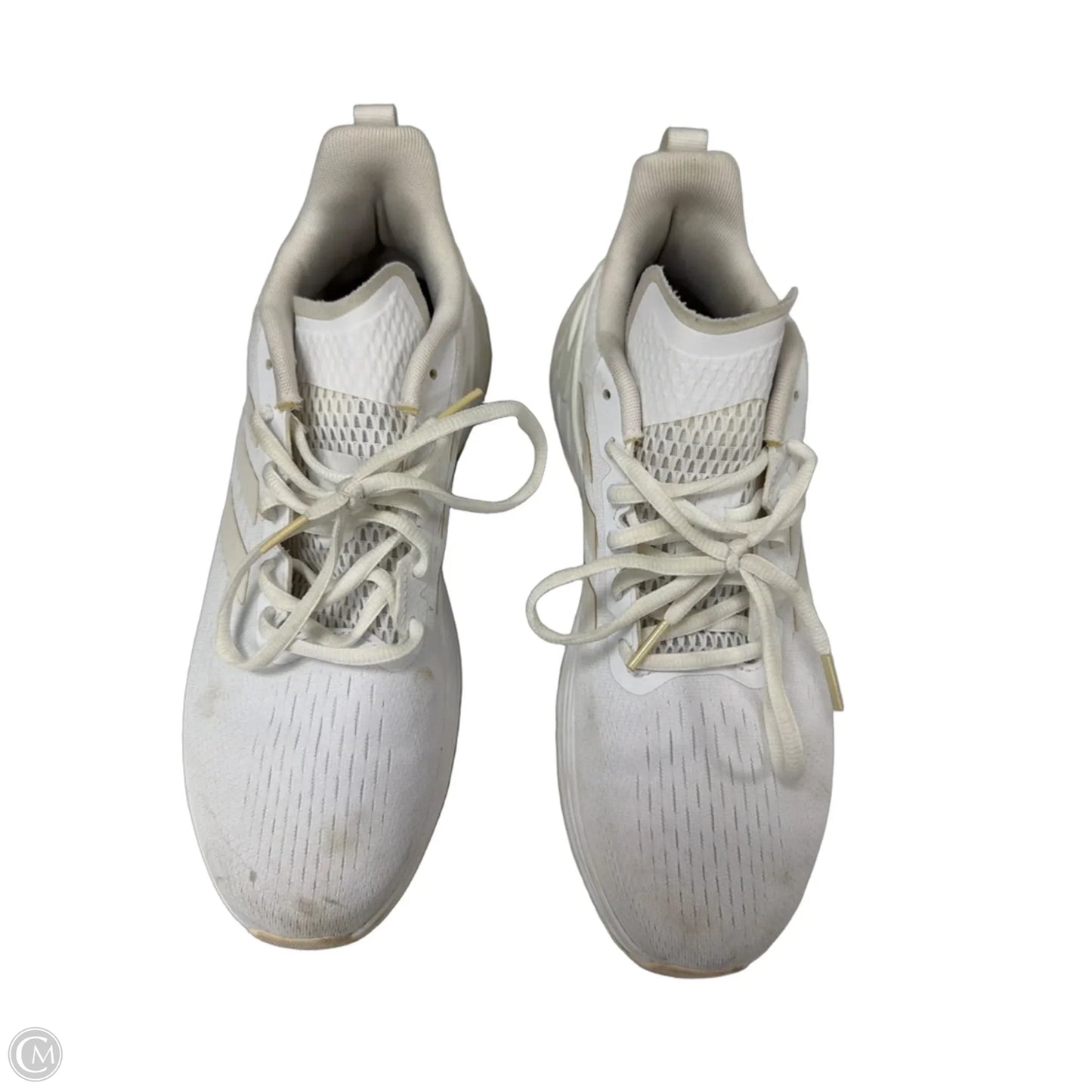 Shoes Athletic By Adidas In White, Size: 9.5
