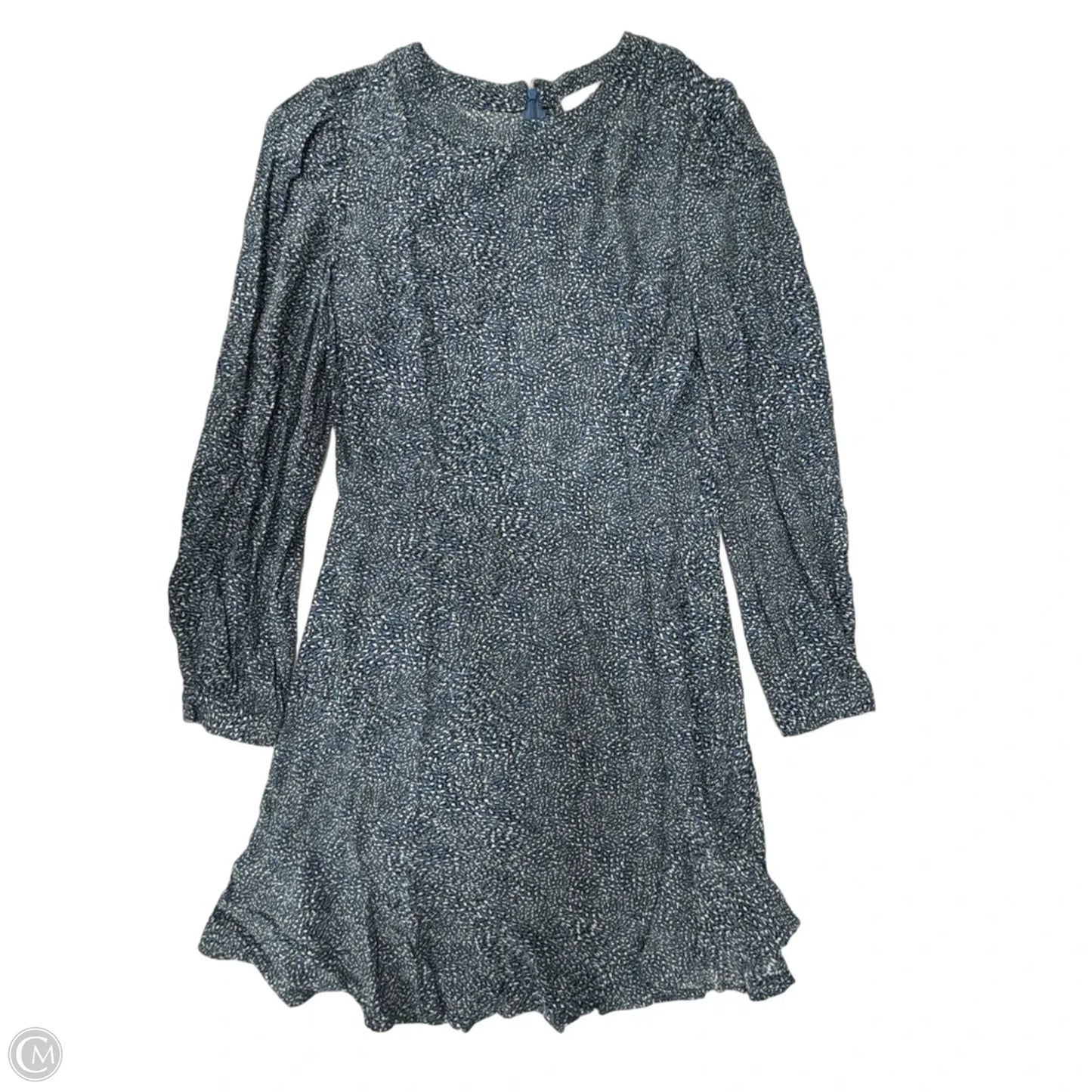 Dress Casual Midi By Loft In Blue, Size: M