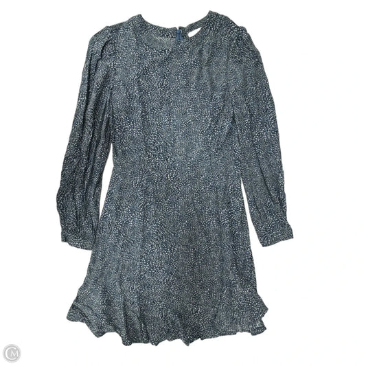 Dress Casual Midi By Loft In Blue, Size: M