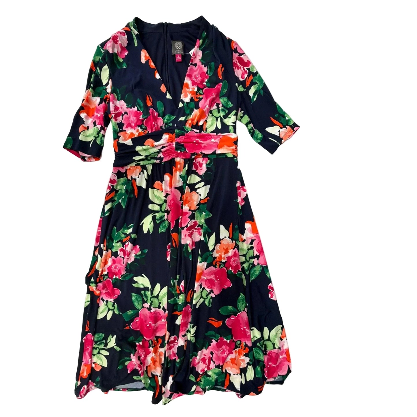 Dress Work By Vince Camuto In Floral Print, Size: M