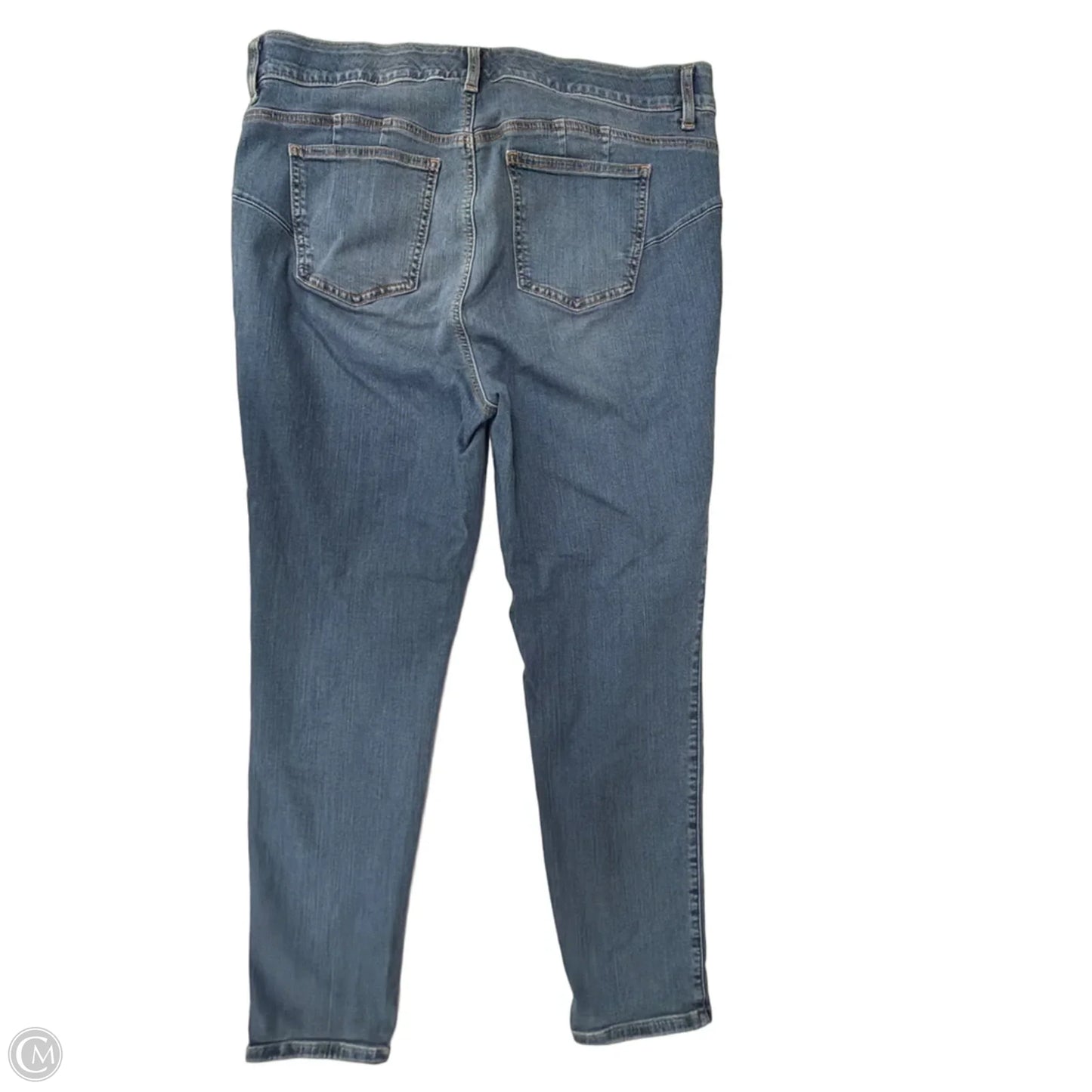 Jeans Skinny By Torrid In Blue Denim, Size: 18