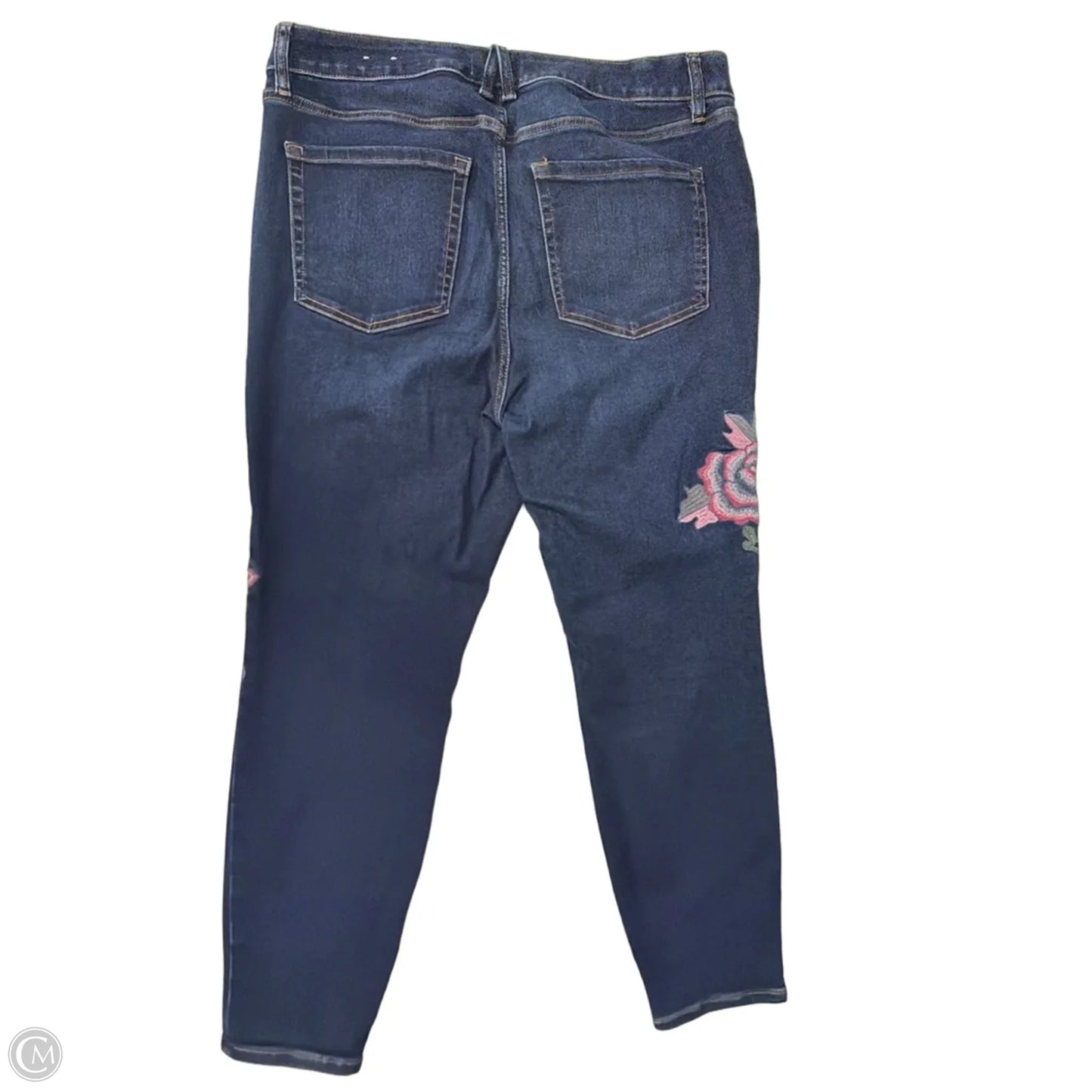 Jeans Skinny By Lane Bryant In Blue Denim, Size: 18