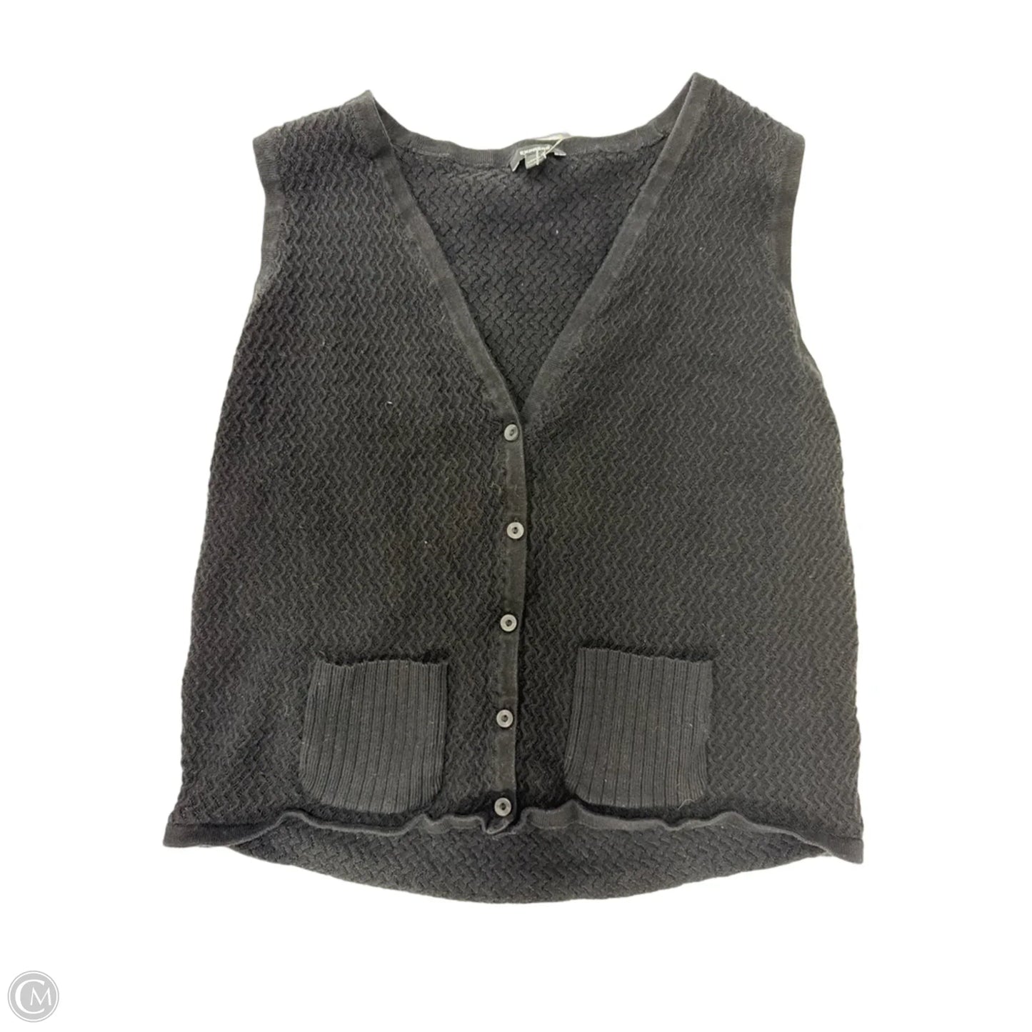 Vest Sweater By Express In Black, Size: M