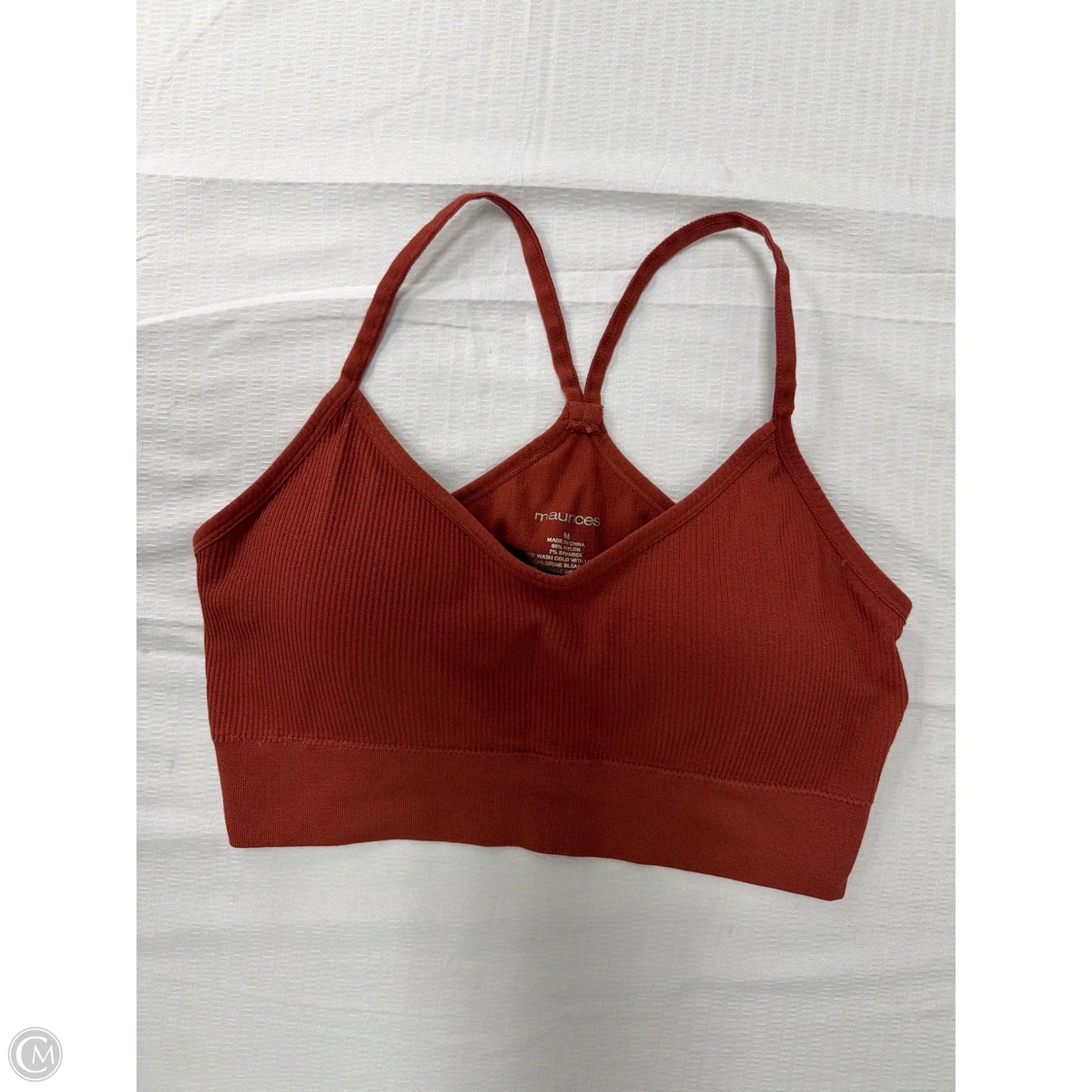 Athletic Bra By Maurices In Brown, Size: M