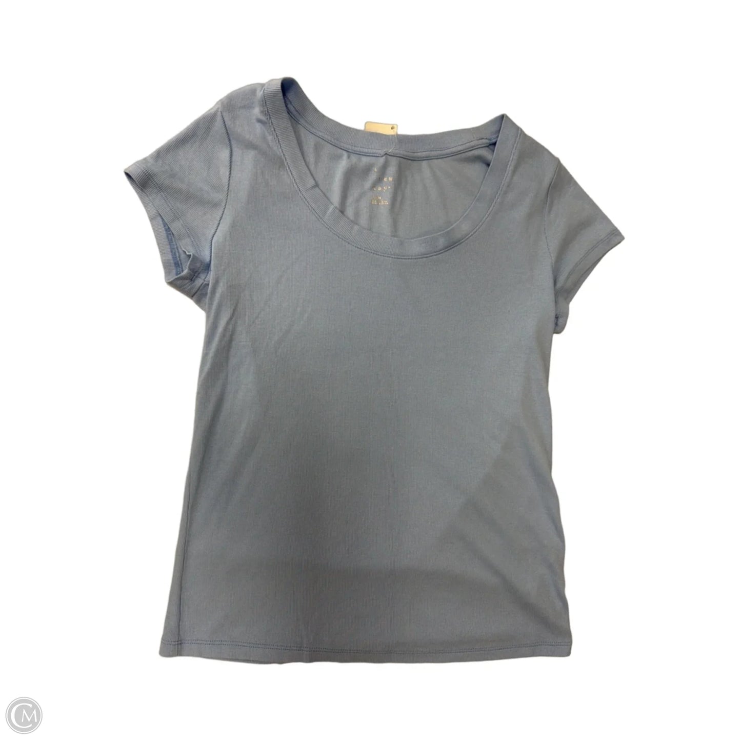 Top Short Sleeve Basic By A New Day In Blue, Size: L