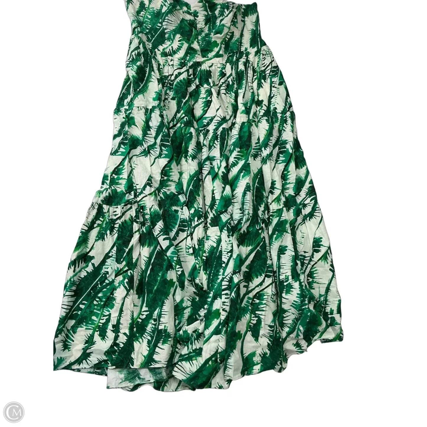 Dress Casual Maxi By Express In Green, Size: Xl