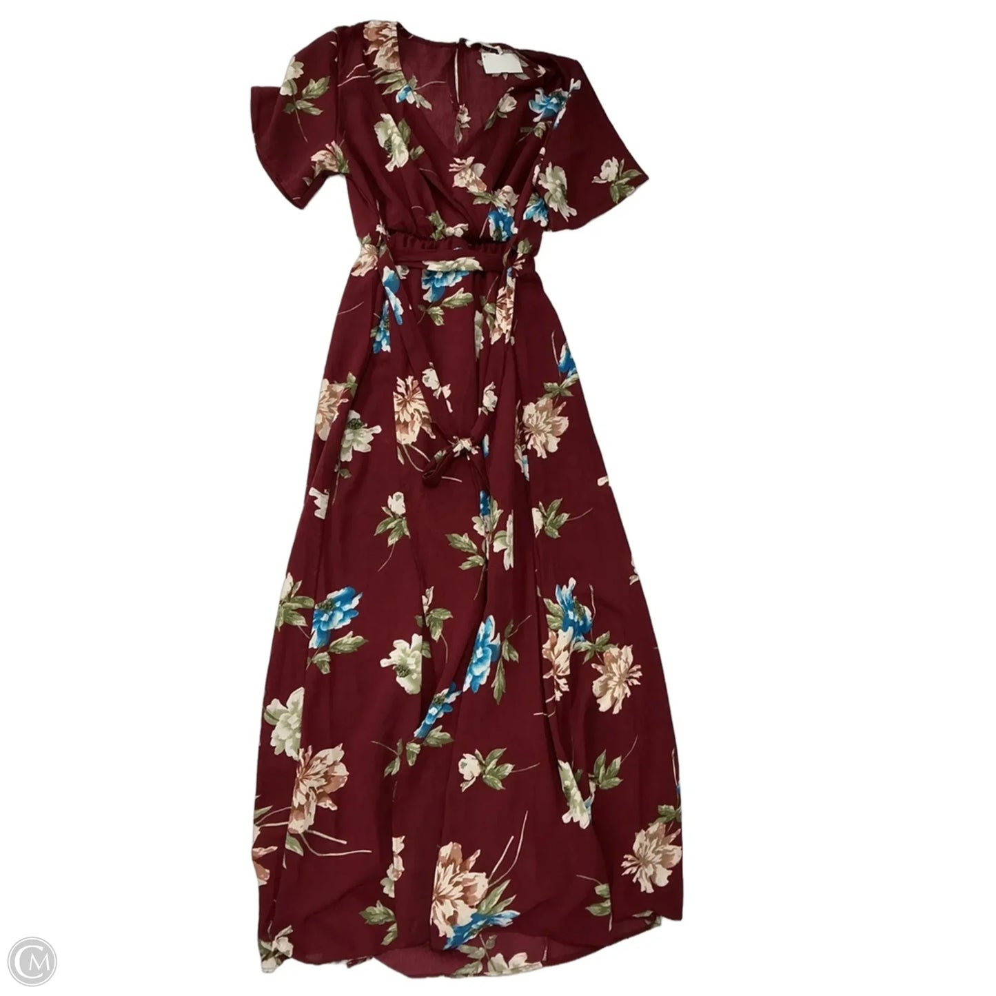 Dress Casual Maxi By Cupshe In Floral Print, Size: S