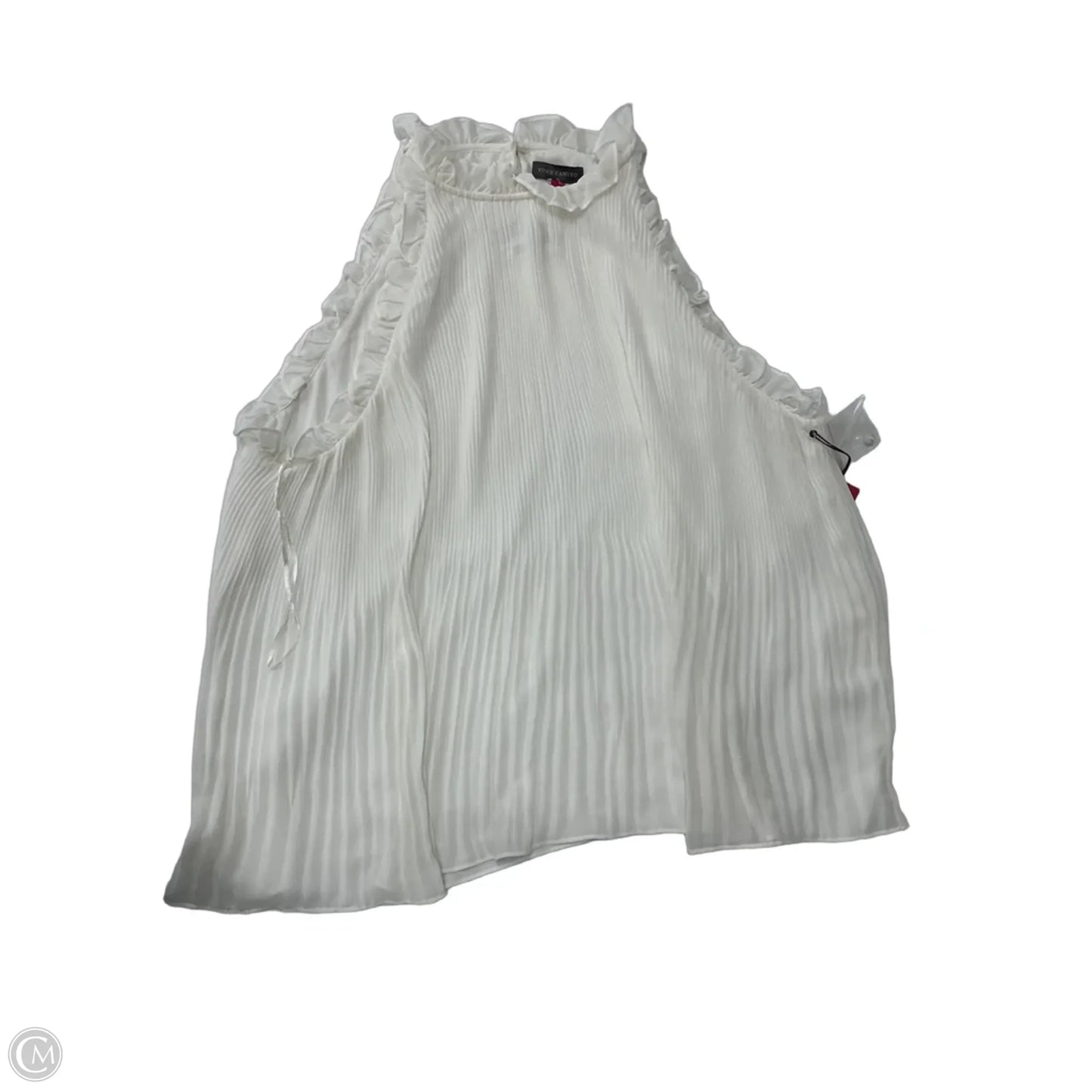 Top Sleeveless By Vince Camuto In Cream, Size: Xl