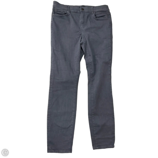Jeans Skinny By Ann Taylor In Blue Denim, Size: 10