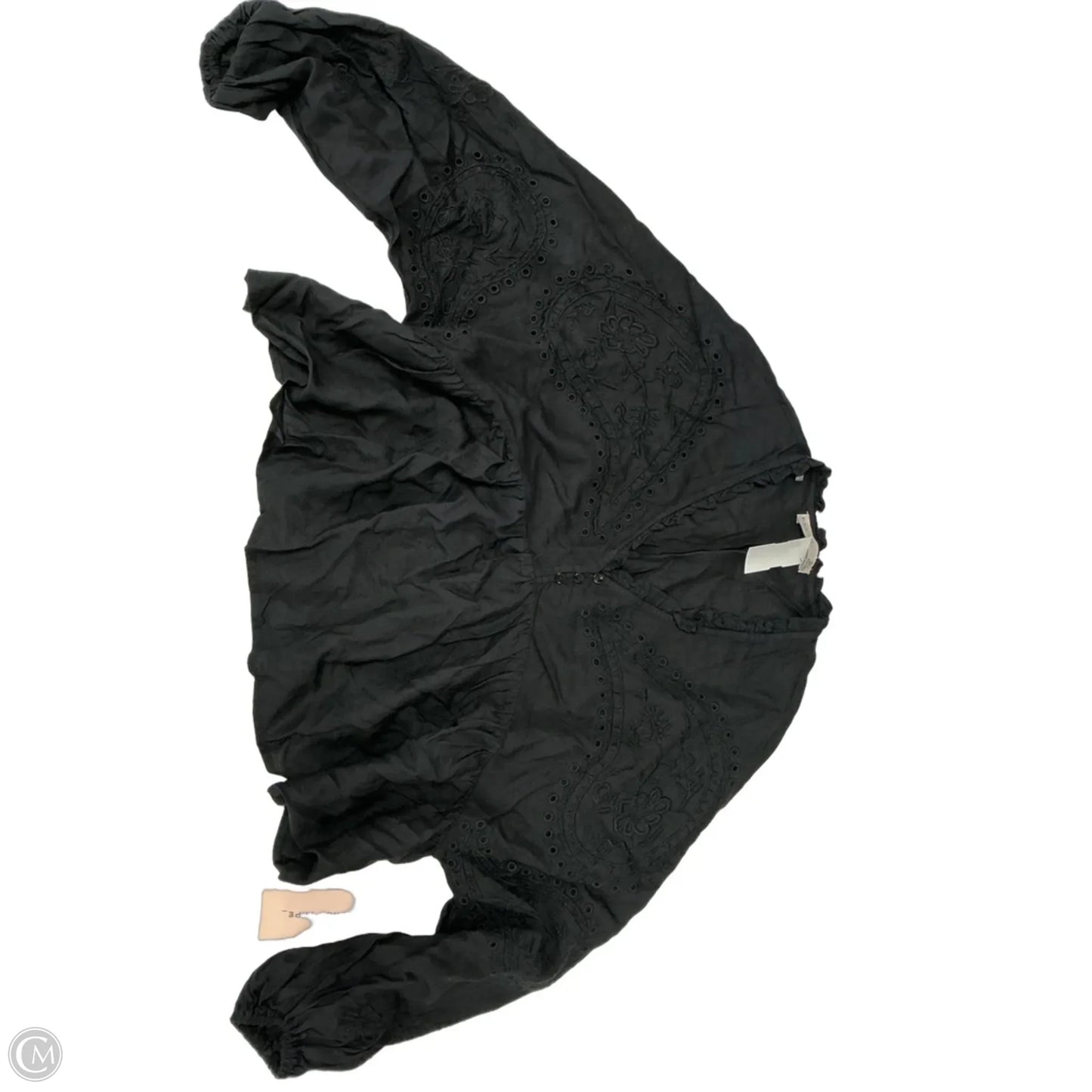 Top Long Sleeve By Black Tape In Black, Size: S