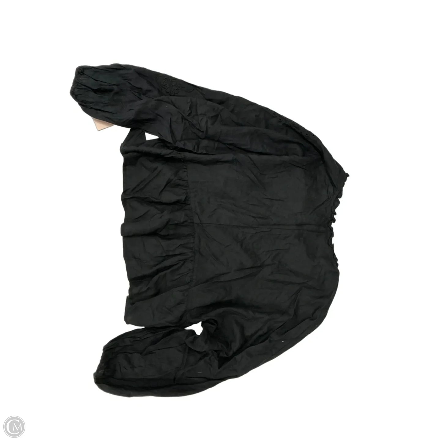 Top Long Sleeve By Black Tape In Black, Size: S