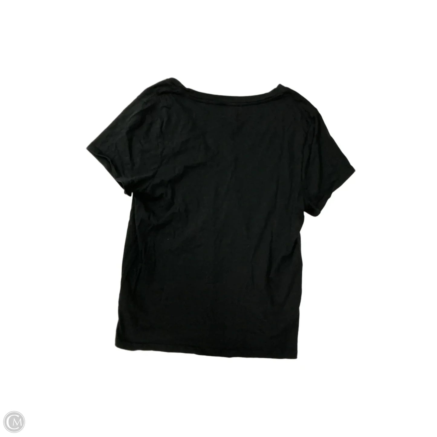 Top Short Sleeve Basic By J. Crew In Black, Size: L