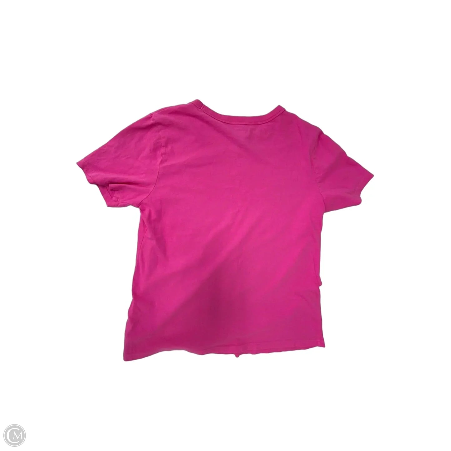 Top Short Sleeve Basic By Old Navy In Pink, Size: M