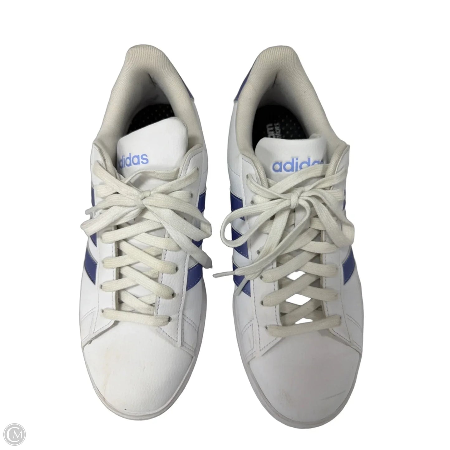 Shoes Sneakers By Adidas In Blue & White, Size: 9