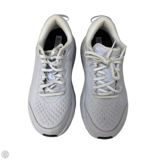Shoes Athletic By Hoka In White, Size: 10