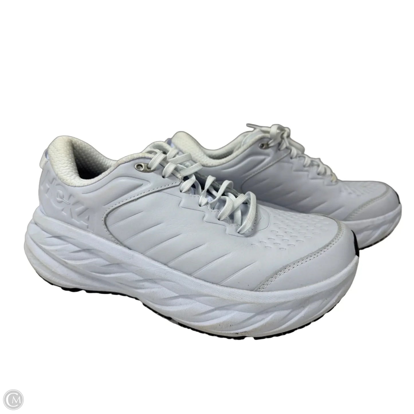 Shoes Athletic By Hoka In White, Size: 10
