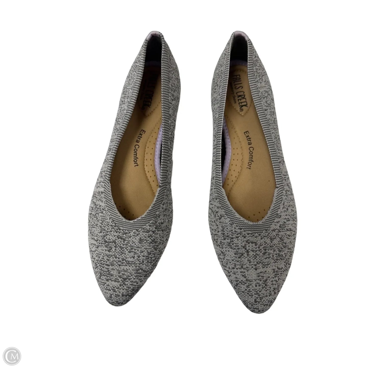 Shoes Flats By Falls Creek In Grey, Size: 10