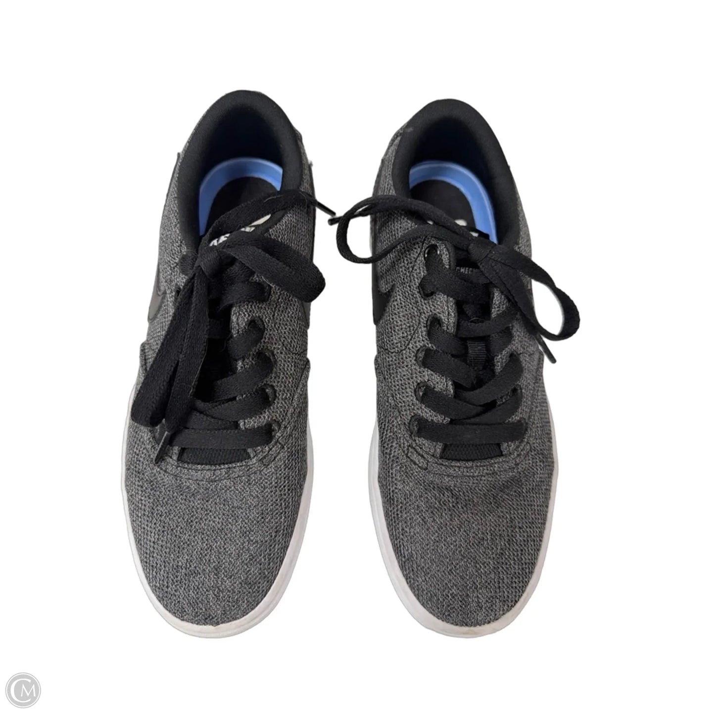 Shoes Sneakers By Nike In Black & Grey, Size: 6.5