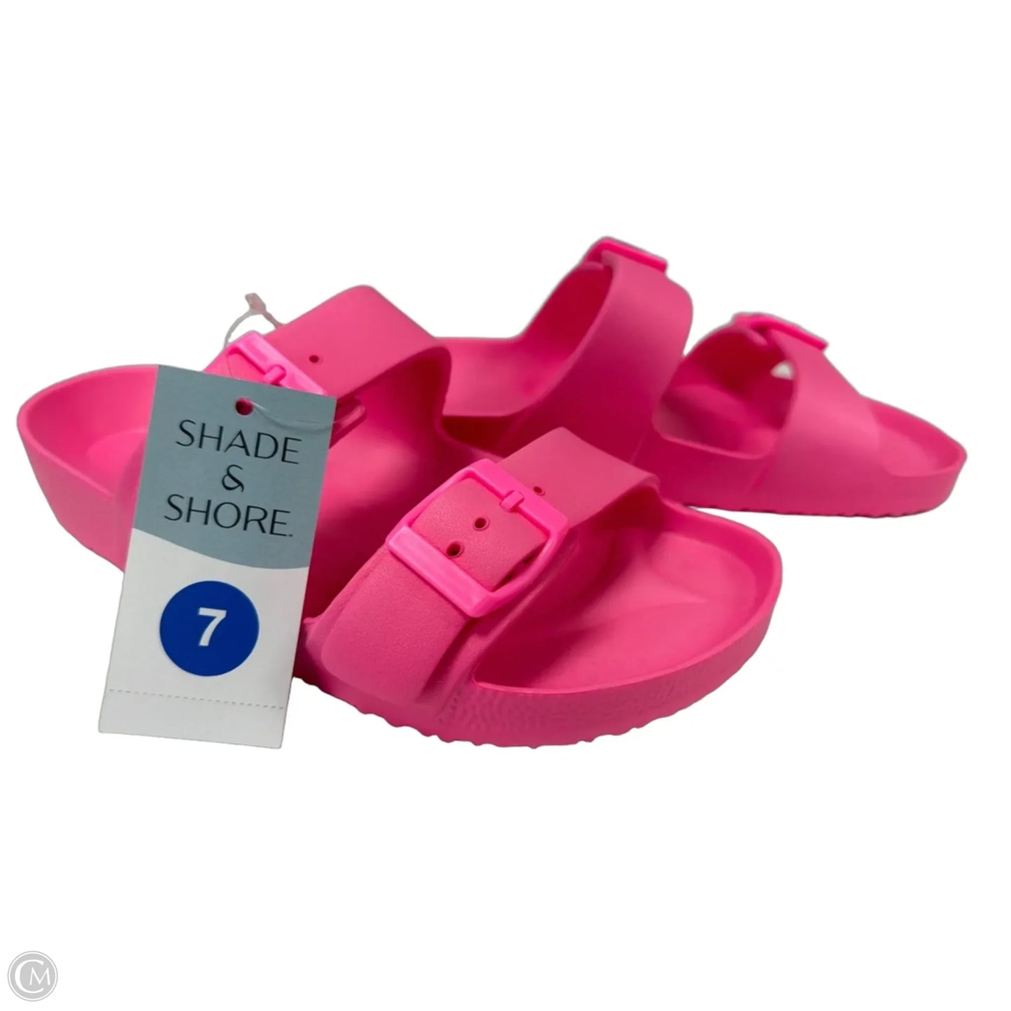 Sandals Flats By Shade & Shore In Pink, Size: 7