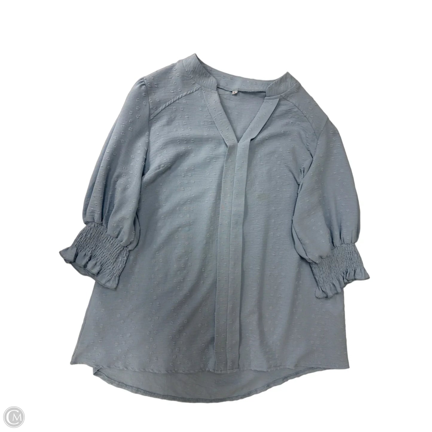Top Short Sleeve By Clothes Mentor In Blue, Size: L