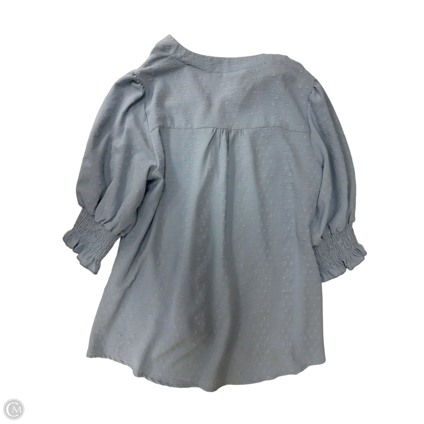 Top Short Sleeve By Clothes Mentor In Blue, Size: L
