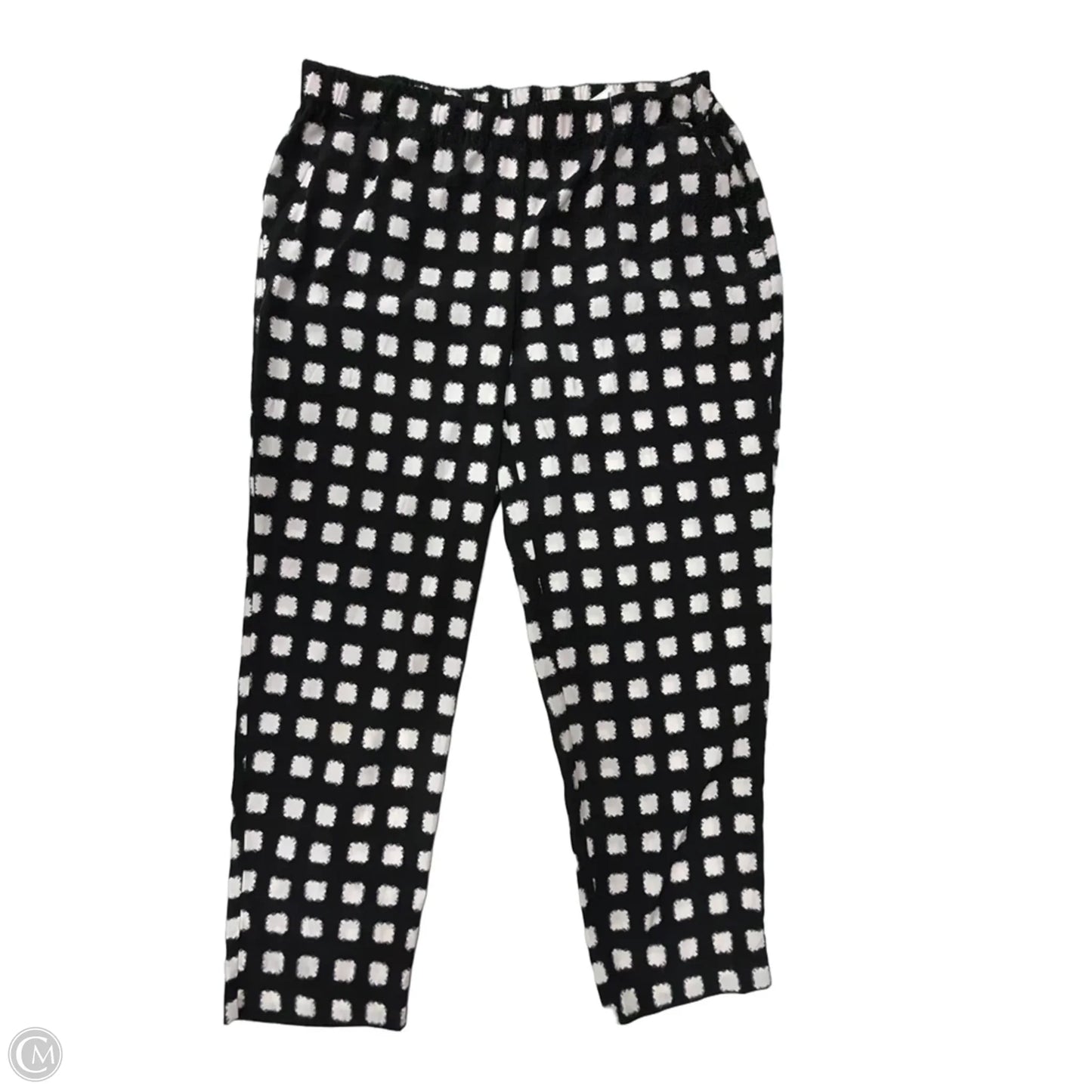 Pants Other By Chicos In Black & White, Size: 8