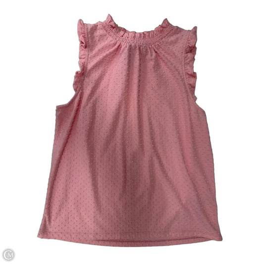 Top Sleeveless By J. Crew In Pink, Size: S