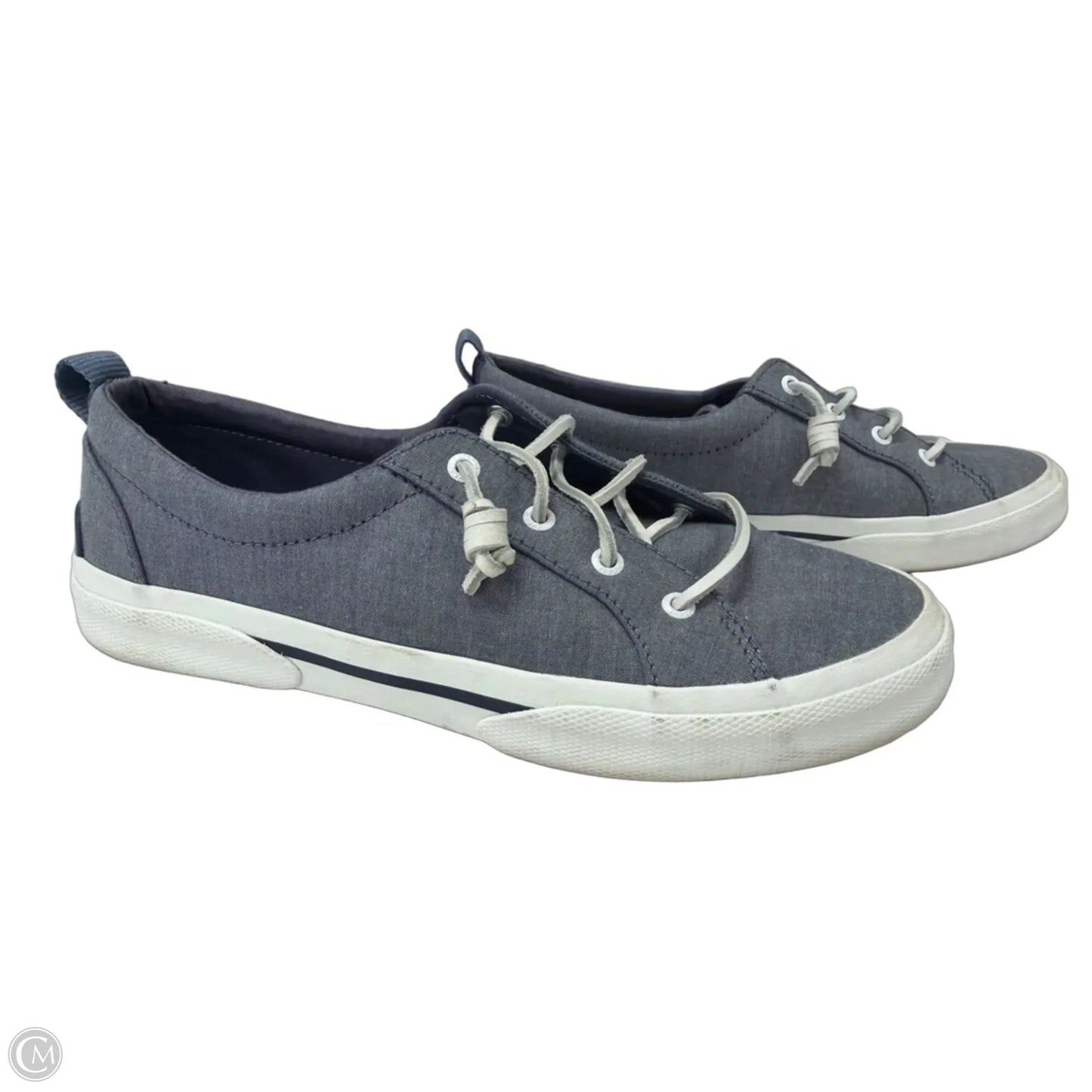 Shoes Sneakers By Sperry In Blue, Size: 9