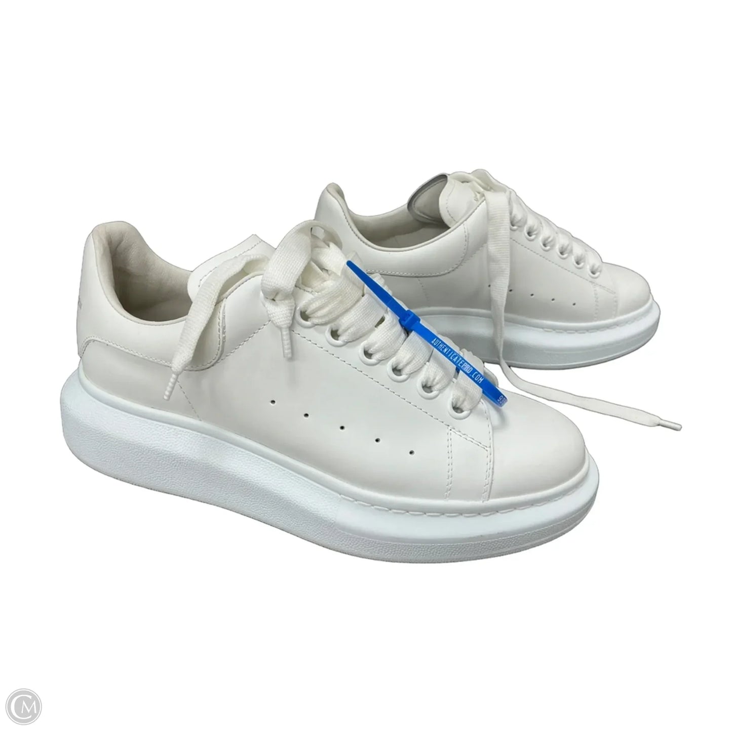 Shoes Luxury Designer By Alexander Mcqueen In White, Size: 8