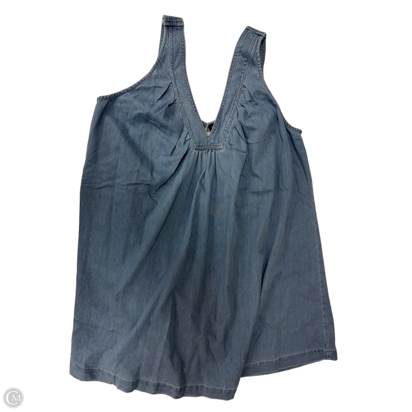 Dress Casual Short By Clothes Mentor In Blue Denim, Size: S